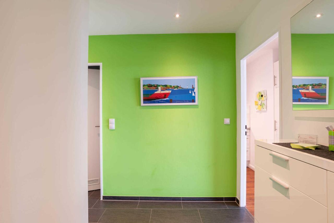 Ferienwohnung Seestern Schilksee Exterior foto